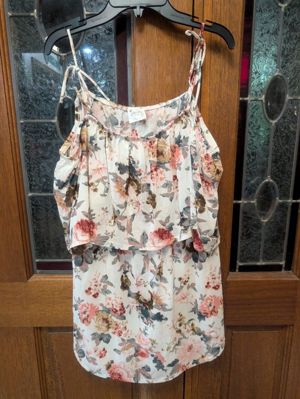 MATERNITY Womens boho sleeveless top, size XLarge